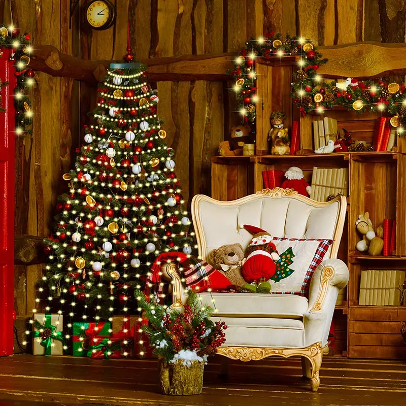 شريط إضاءة ليد مضاد للماء على شكل شجرة عيد الميلاد بطول 2 متر للإضاءة الخارجية شريط إضاءة لتزيين حفلات عيد الميلاد من نورثلاند