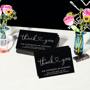 Bán Buôn Tự Nhiên Giấy Kraft Thiệp Chúc Mừng Thẻ Biểu Tượng Tùy Chỉnh In Offset Cảm Ơn Bạn Thẻ Cho Quà Tặng Doanh Nghiệp Xác Nhận Thứ Tự - Product Image 6