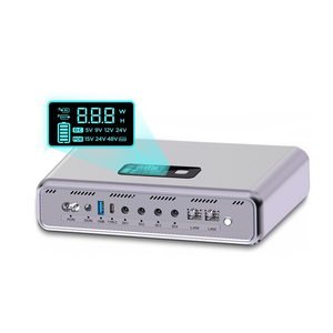 Mini UPS de CC portátil de 54000mAh con salidas de voltaje múltiple y Puerto POE para respaldo de vigilancia de interruptor de red de oficina en casa - Product Image 1