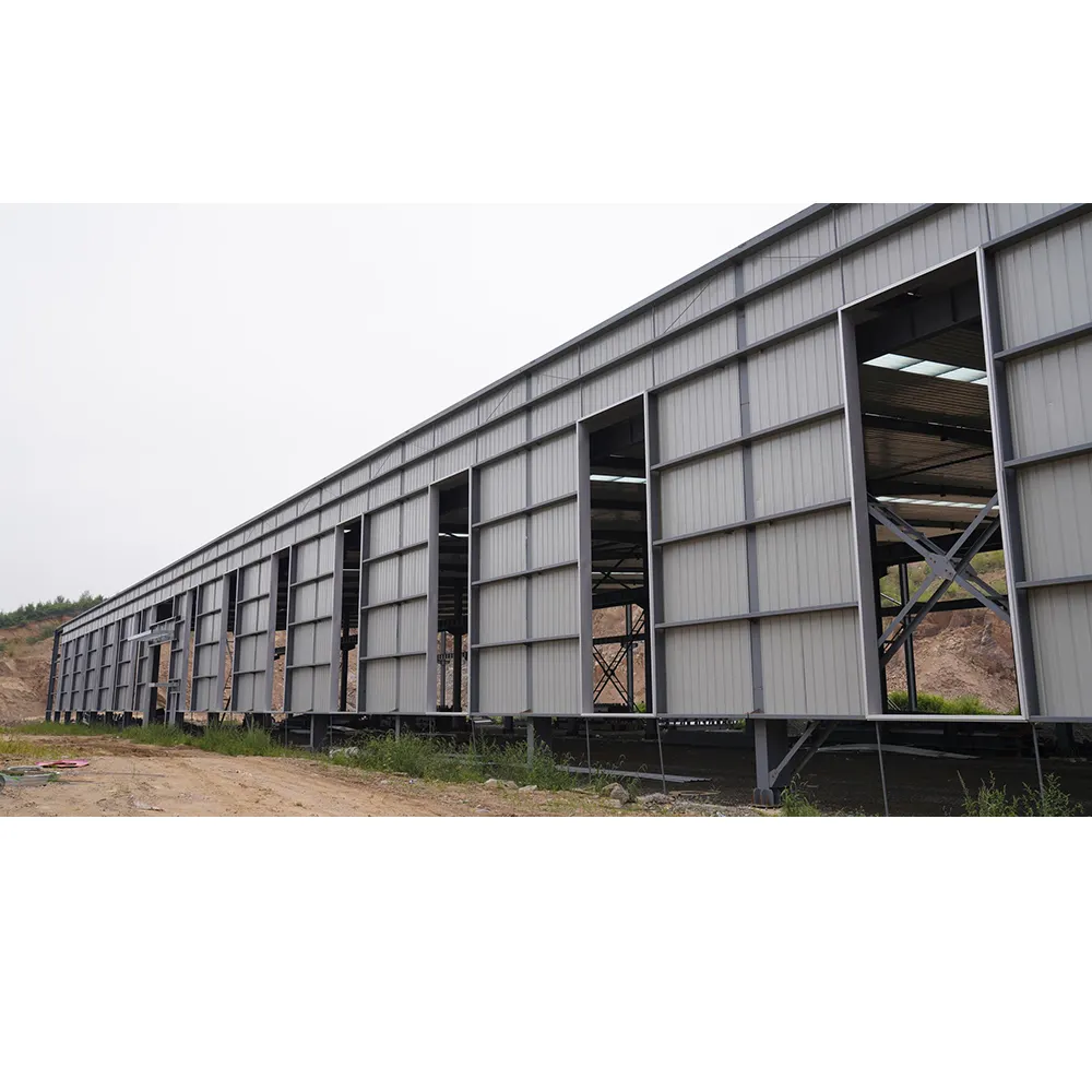 Vendita calda magazzino di struttura in acciaio modulare prefabbricato in metallo di nuovo stile