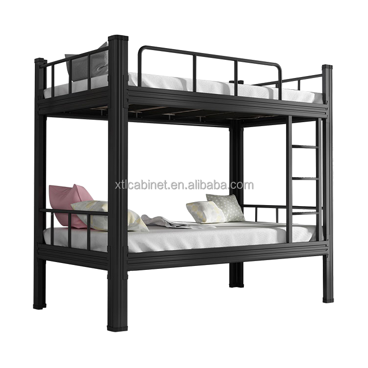 Black bunk bed