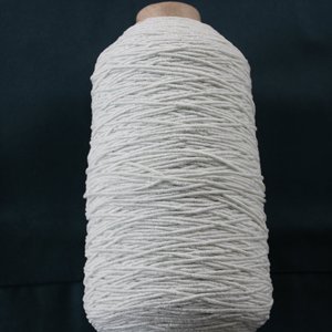夹帽用白色松紧绳珠线弹力绳 - Product Image 3