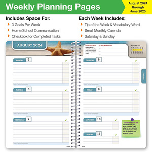 Nuovo arrivo quaderno personalizzato quaderno a spirale Task Checklist Agenda calendario mensile data speciale per giorno insegnante di scuola - Product Image 2