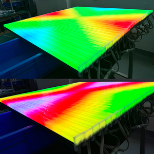 取り付けIP66 RGB RGBW LED防水ハードルランプリニアライト建物照明用 - Product Image 5