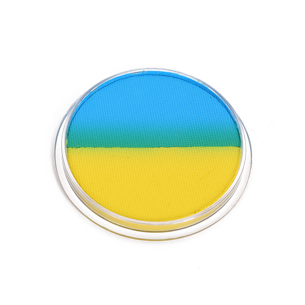 Doppio giallo fluorescente blu