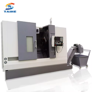 Torno CNC GSK/Fanuc/Siemens a la venta Torneado CNC Torno Lathecnc Cama inclinada Tck56 C eje Torno CNC Máquina para metal - Product Image 2