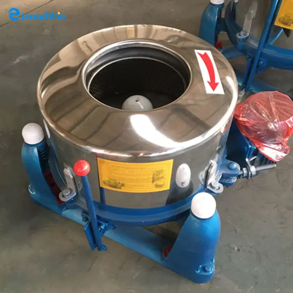 High speed centrifugal food dehydrator Commercial automatic electric cotton Vegetable dewatering wool hydro extractor machine