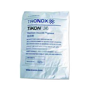 96% Tio2 contenido rutilo dióxido de titanio TRONOX TR36 Tio2 para ABS Masterbatch caucho dióxido de titanio - Product Image 1