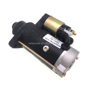 Diesel <strong>Engine</strong> Spare Parts 198F 1100F 12V <strong>1</strong>.6KW PMGR Starter 198F 1100F 12V HW16-<strong>1</strong> <strong>8T</strong> KM198F KM1100F Generator Parts - Product Image 1