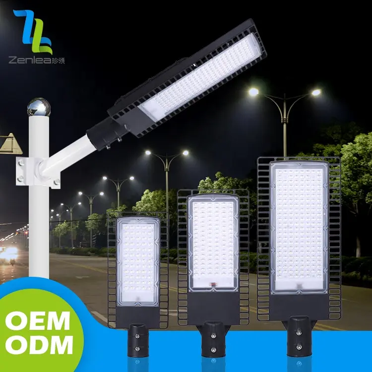 Tempat Parkir Pencahayaan Luar Ruangan Tahan Air Ip65 Lampu Jalan Cahaya Jalan 20W 30W 50W 100W 150W 180W 200W 240W Led Lampu Jalan