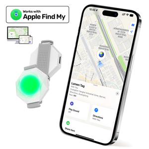 เครื่องติดตามสัตว์เลี้ยงแบบพกพา ไฟ LED กระพริบ ป้องกันการสูญหาย พร้อมลำโพงในตัว - Product Image 1