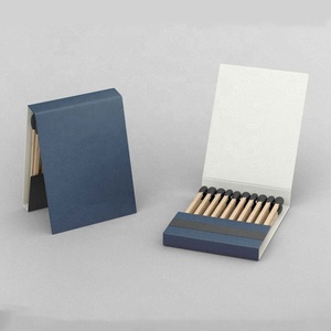 Farklı renkler Matchbook uzun Matchsticks tasarım grev maçlar kutusu özel kağıt Matchbook, sadece kağit kutu - Product Image 3