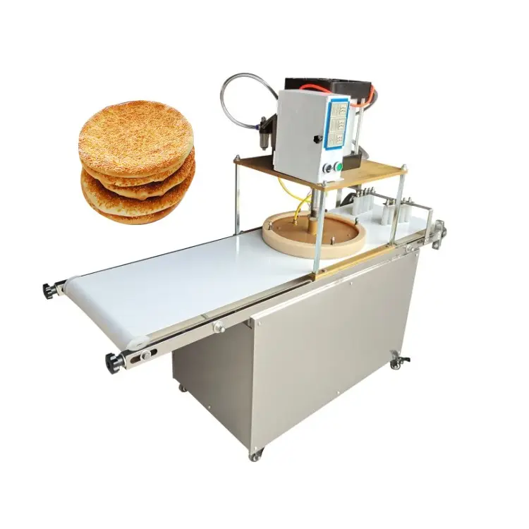 Equipo de prensa de masa de pizza máquina de pastel de trigo