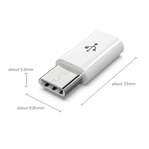 USB-C适配器，USB C型 (公) 到Micro USB (母) 同步数据传输和充电转换器，用于手机笔记本电脑 - Product Image 5