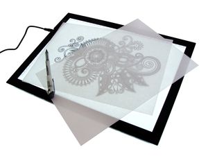 A3 dẫn ánh sáng hộp nghệ thuật thiết kế Stencil vẽ mô hình Truy Tìm Pad <span class=keywords><strong>lightbox</strong></span> Board - Product Image 4