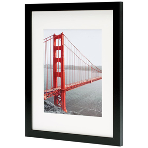 11x14 Picture <strong>Frame</strong> Set of 5 Display Pictures 8x10 with Mat or 11x14 Without Mat Wall Gallery Photo <strong>Frames</strong> Black - Product Image 2