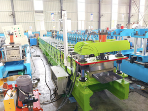 Chất lượng cao tự khóa tấm lợp cuộn tạo thành máy kim loại đứng Đường May cuộn tạo thành máy trong Zambia - Product Image 3
