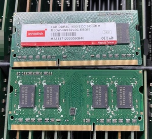 DDR3L 4G 1600 1.35v ECC-SODIMM workstation modulo di memoria per notebook di controllo industriale - Product Image 2