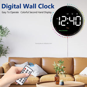 Orologio da parete digitale, orologio digitale da 10 "ampio Display con telecomando, luminosità regolabile, calendario - Product Image 6