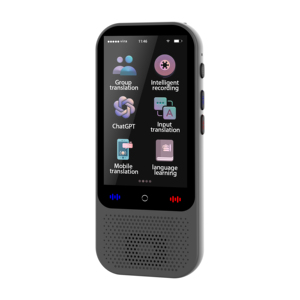 Sofortige Online-Übersetzung für 138 Sprachen mit Smart AI Voice und Bluetooth Automatic S80 Pro Multiple Function Translator - Product Image 1