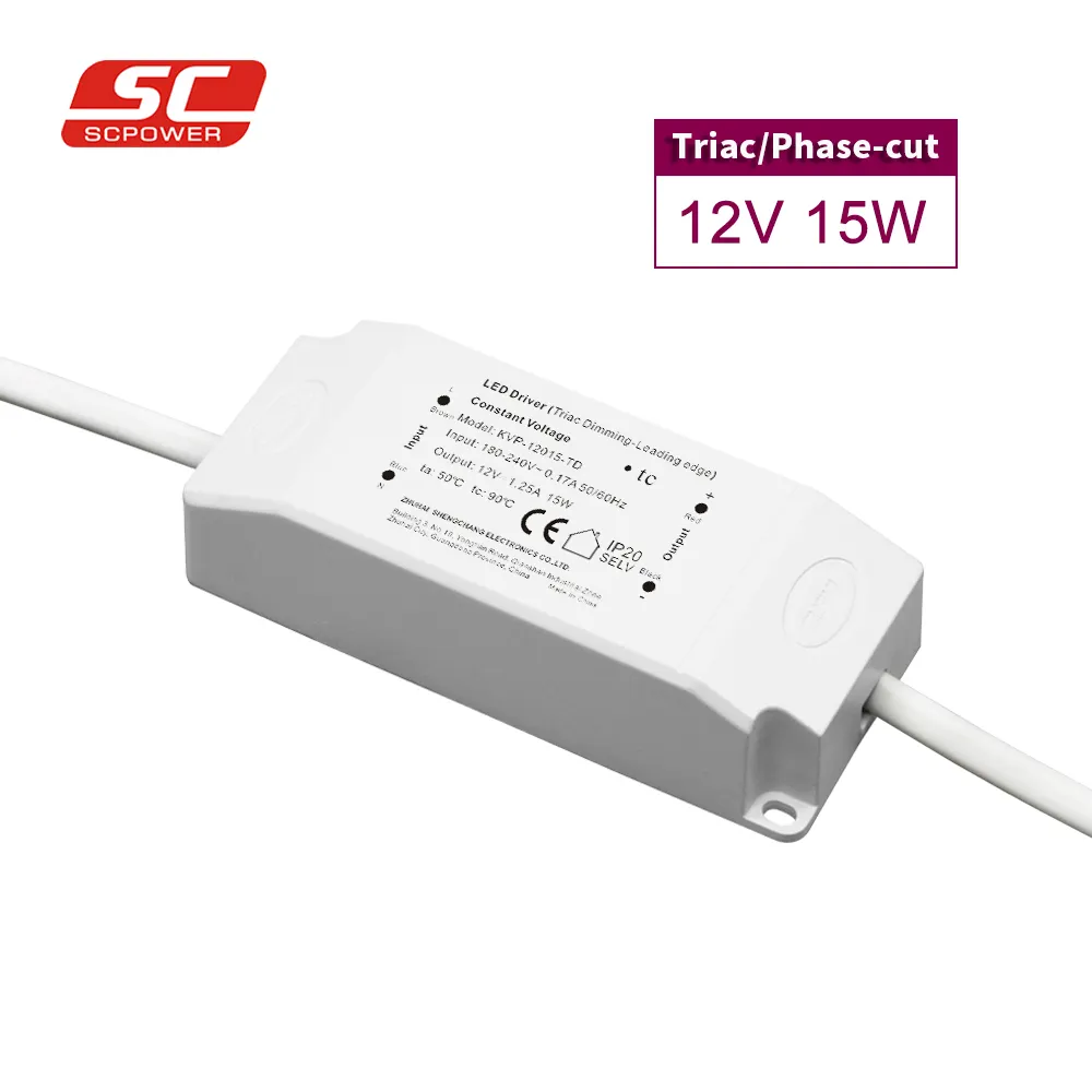 15w 1.25a 5v 12v 24v מיני smps נהג dmable הוביל ספק כוח עבור אור רצועת הוביל אור