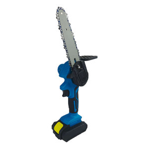 Mini testere 6-Inch ile 2 pil akülü güç zincir testereleri ile güvenlik kilidi el küçük testere - Product Image 3