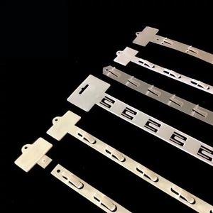 Guter Preis Kunststoff-Clip-Streifen Hängende Merchandise-<span class=keywords><strong>Display</strong></span>-Clip-Streifen mit S-Haken