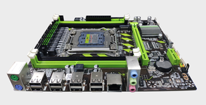 Scheda madre X79 Turbo LGA2011 ATX USB2.0 SATA3 PCI-E NVME M.2 SSD supporto memoria ECC REG e processore Xeon E5 2011 - Product Image 3