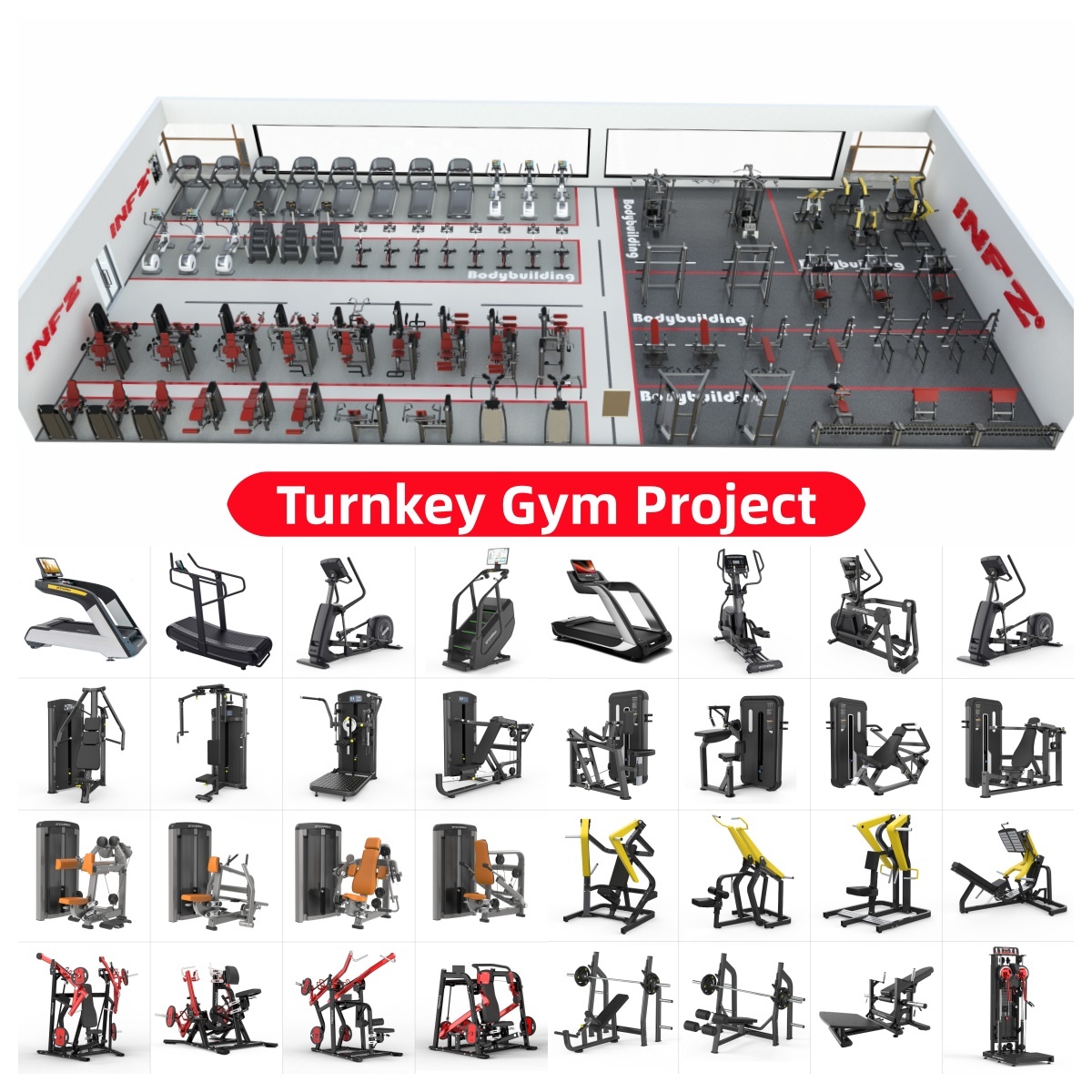 BFT-200㎡ gym