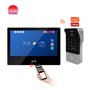10.1 pollici cablato Video citofono Video Intercom stazione interna Touch Screen POE WIFI Monitor Wireless per appartamento - Product Image 1