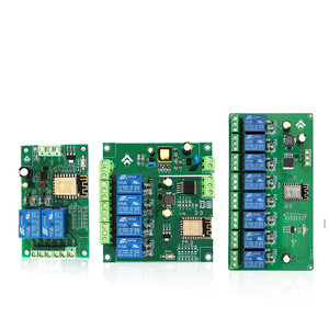 ESP8266 1/2/4/8/16 kanal yolu kablosuz WIFI röle modülü AC/DC ESP ESP-12F WIFI geliştirme devre kartı modülü