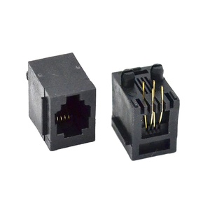 PCB dayanağı RJ9 kadın 4PIN modüler 4P4C Jack - Product Image 1