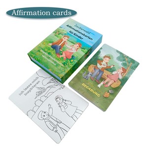 Tùy chỉnh in cảm hứng cảm xúc thần chú và trẻ em 'tích cực khẳng định khuyến khích với hộp giấy - Product Image 3
