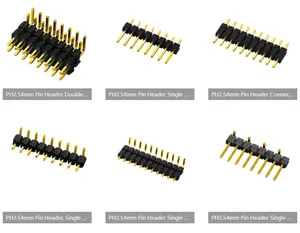 1.27 dik açı çift sıra dip pin başlık konektörü 2-80 Pin 1.27mm pin başlık - Product Image 4