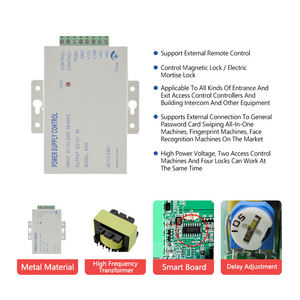 IP68 sistema di controllo di accesso impermeabile indipendente in metallo Touch tastiera RFID 125KHz & 13.56MHz Controller Kit
