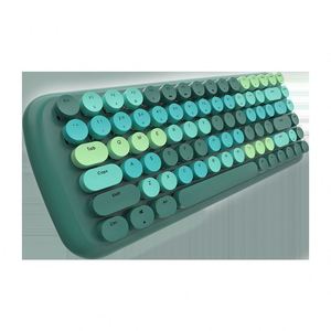Teclado de jogo mecânico para computador, fonte de fábrica, mofii, doces m, 84 teclas, com fio, eixo verde, teclado de jogo