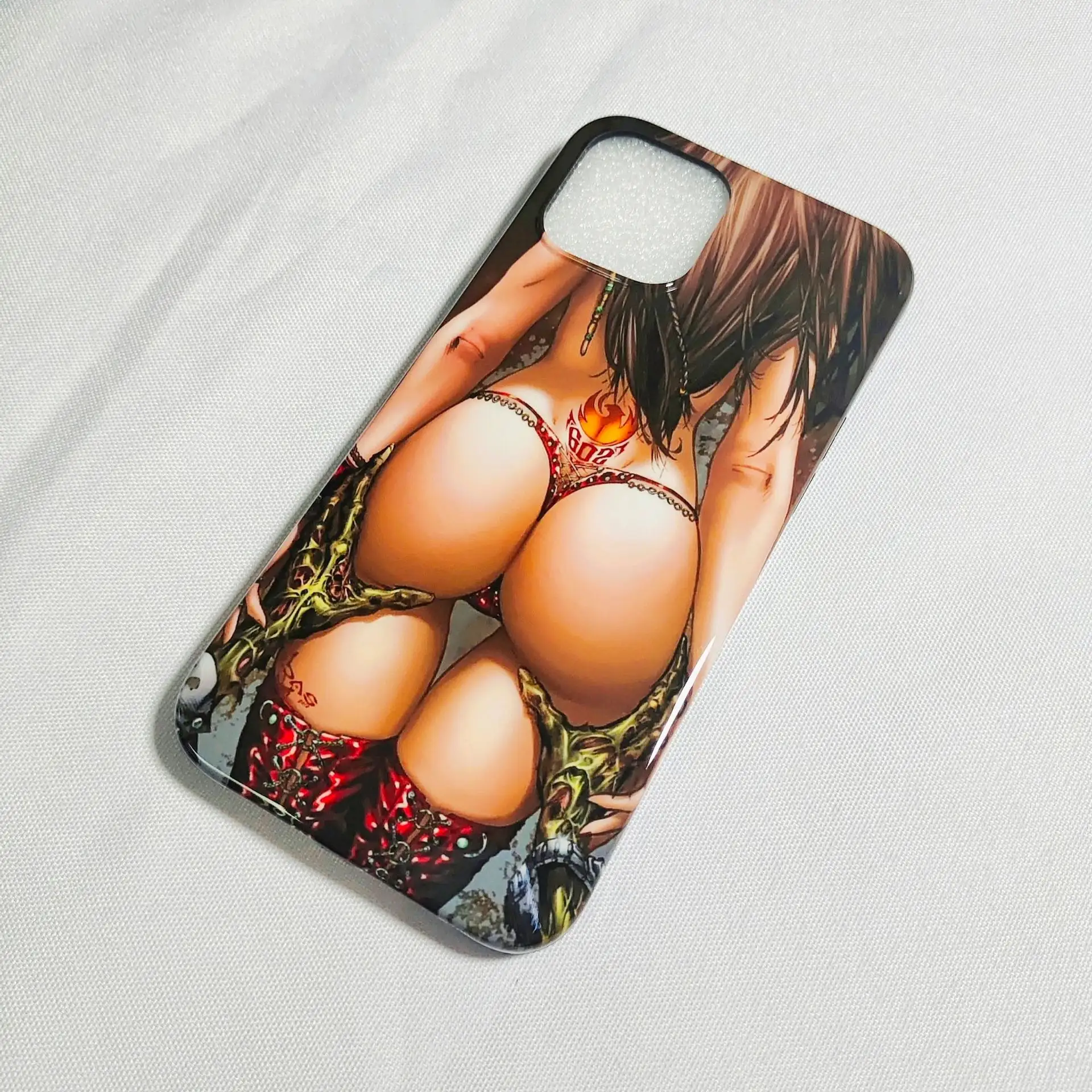 Coque de téléphone Sexy pour filles, pour Apple iPhone 13 12 Mini 11 Pro Max XR X XS MAX 6 6S 7 8 Plus 5 5s SE 2020, couverture noire