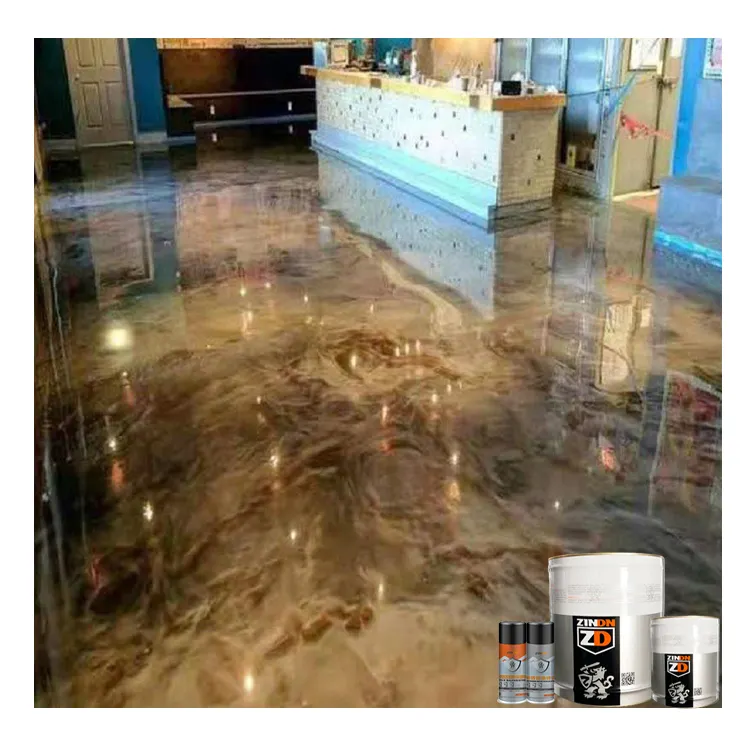 Gratis Monster Epoxy Beton Vloercoating Epoxy Vloercoating Metallic 3d Epoxy Vloerverf Buiten Verf