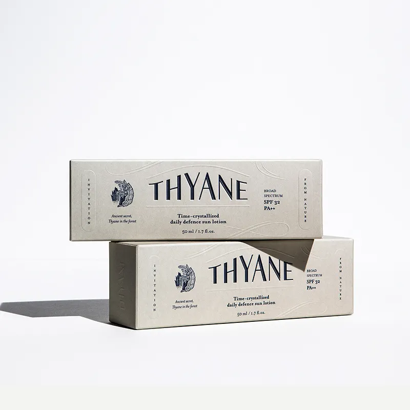 Customized product packaging small box packaging plain paper box white cardboard box