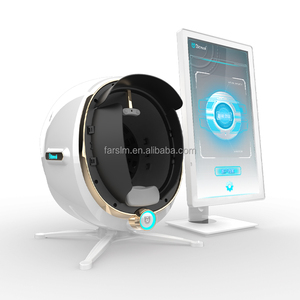 3D AI Face Skin Analyzer Machine 8 Tecnología de imagen espectral 6 Millions Hd Camera Face Scanner Analyzer Test