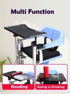 Çok fonksiyonlu hidrolik hasta Transfer asansörü tekerlekli sandalye başucu komodin sandalye - Product Image 5