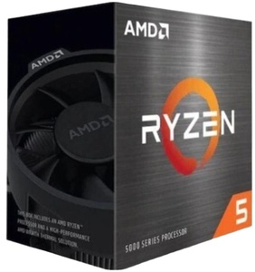AMD için Ryzen 5 5600X masaüstü CPU 6-Core 12-Wraith wraithler Stealth soğutucu ile kilidi - Product Image 1