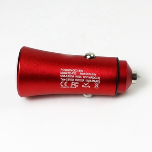 USB C Car <strong>Charger</strong> 38W Fast Charge PD &amp; QC 3.0 Dual Port Car <strong>Charger</strong> Adapter for iPhone Samsung Huawei Mobile Phone iPad - Product Image 3