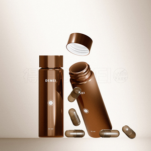 Nhà máy thiết kế mới 30ml 140ml thủy tinh rỗng kín Y Capsule chai với vít mũ màu sắc tùy chỉnh in logo - Product Image 2