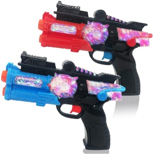 Cool Light up Toy Guns <strong>Space</strong> Blasters Gun with Flashing LEDs and Sound Effects Electric Toy Blaster Gun Set - Product Image 1