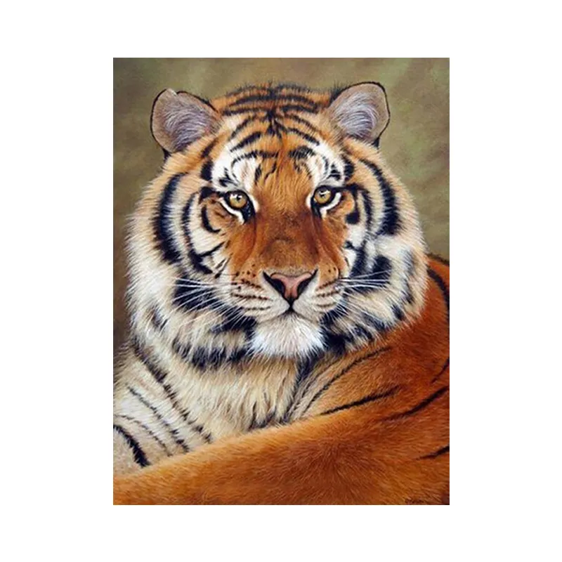 New Wholesale 5D Crafts According To The Symbol Point Diamond Painting Northeast Animal Wall Art Decoration