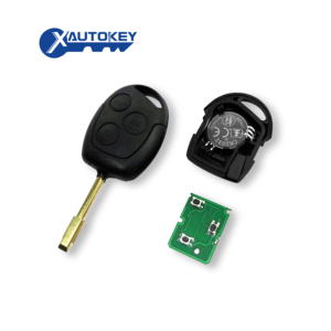 Xautokey กุญแจรถรีโมทสำหรับ Ford FOB 3ปุ่ม433MHz ชิป4D60 FO21ใบมีด - Product Image 3