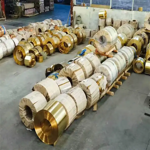 Fabrika fiyat 0.5mm kalınlığı fosfor bronz bobin 99.9% saf bakır şerit bakır folyo bant bakır rulo bobin