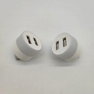 USB Outlet Extender with Night Light <strong>2</strong> USB Ports <strong>in</strong> One Multi Plug Outlet Splitter Mini <strong>LED</strong> Night Lamp for Home Office Car - Product Image 4