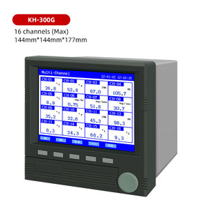 Analog <strong>Output</strong> Color <strong>Digital</strong> Data Recorder with Universal <strong>Input</strong> 4-20MA 1-16 Channels Paperless Recorder Temperature Recorder - Product Image 1
